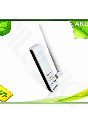 Ve мережевий адаптер usb tp-link new version бездротовий адаптер до 150 мбіт/с для комп'ютера ноутбука n6w_ver