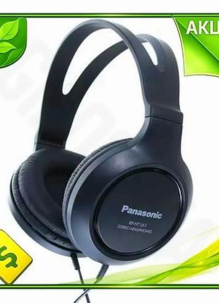 Ve наушники panasonic накладные 3,5 new version мм черные для слушания музыки и разговоров ведущие 2 м n6w_ver