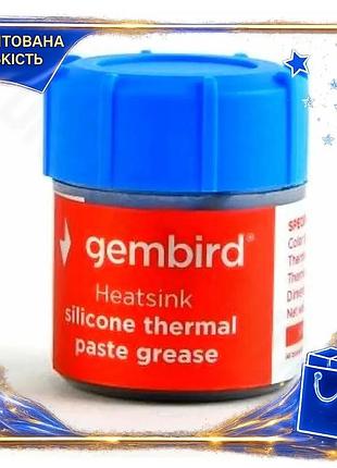 Dm термопаста gembird 15 специфікація 2.2 г банка 4.5 вт/мк для охолодження процесора термопрокладка spe|lz