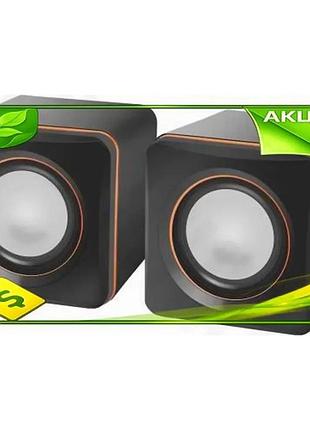 Ve колонки 2.0 defender spk new version 33 black/orange usb акустическая система для ноутбука с регуля n6w_ver