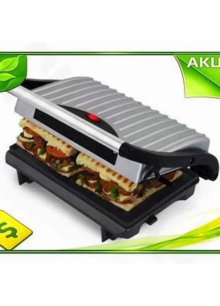 Ve электрогриль esperanza 750 вт new version закрытый гриль для приготовления блюд антипригарный тэн с n6w_ver