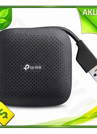 Ve хаб usb tp-link 4 new version порта usb 3.0 черный концентратор для компьютера и ноутбука n6w_ver