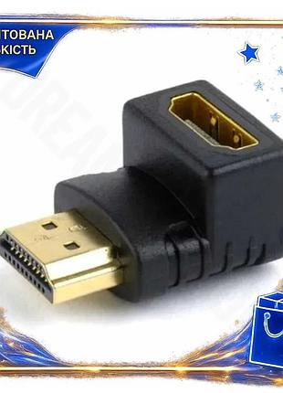 Dm перехідник hdmi (m) специфікація 2.2 - hdmi (f) cablexpert чорний кутовий роз'єм для телевізора мон spe|lz
