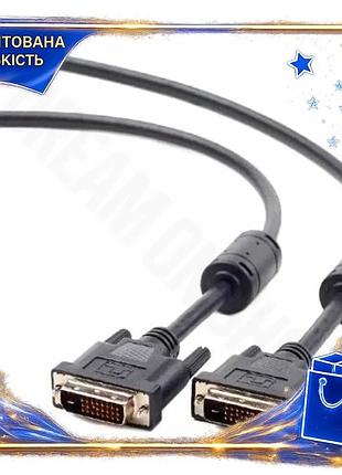 Dm кабель dvi-d (m) специфікація 2.2 - dvi-d (m) 3 м чорний cablexpert для комп'ютера зображення відео spe|lz