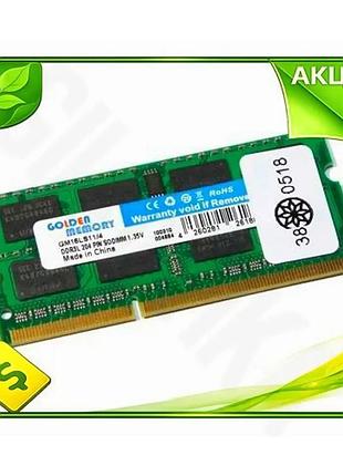Ve память so-dimm ddr3 4gb new version 1600mhz golden memory для ноутбука оперативная память для пк n6w_ver