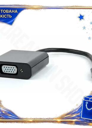 Dm переходник type-c к спецификация 2.2 vga cablexpert черный 15 см адаптер для подключения к монитору spe|lz