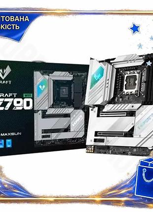 Dm материнська плата maxsun специфікація 2.2 icraft z790 wifi lga1700 для ігор та розгону з 4xddr5 та spe|lz