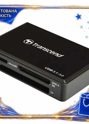 Dm кардридер usb transcend специфікація 2.2 type-c 3.1 чорний для microsd sd cf зчитувач карт пам'яті spe|lz