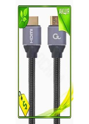 Ve кабель hdmi 7.5 м new version cablexpert чорний для телевізора 4k hdr 60 гц 18gbps відео сигнал n6w_ver