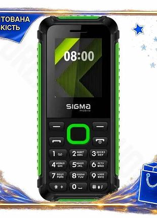 Dm мобільний телефон sigma специфікація 2.2 mobile x-style 18 track black-green 2 mini-sim кнопковий т spe|lz