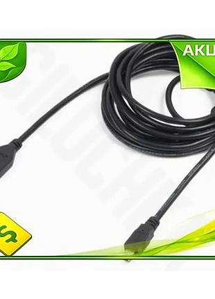 Ve кабель usb 2.0 am new version miniusb 3 м чорний cablexpert перехідник для підключення гаджетів шну n6w_ver