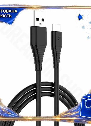 Dm кабель usb type-c специфікація 2.2 1 м colorway чорний для синхронізації і зарядки 2.4a провід для spe|lz