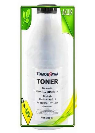 Ve тонер konica minolta tn-116 new version black для принтера черный 280 г картридж для печати n6w_ver