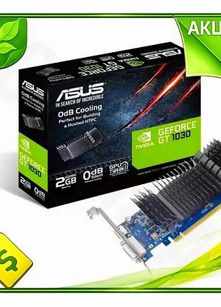 Ve видеокарта geforce gt1030 asus new version 2гб gddr5 пассивное охлаждение для офисных пк мультимеди n6w_ver