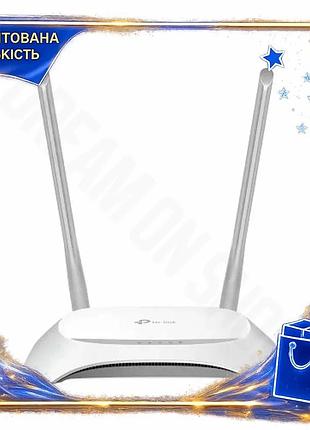 Dm роутер tp-link бездротовий специфікація 2.2 wi-fi 300 мбіт/с 2.4 ггц 4 lan антени для дому та офісу spe|lz