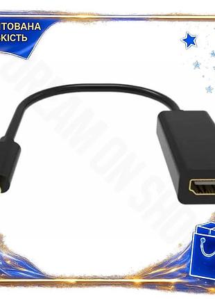 Dm переходник type-c hdmi спецификация 2.2 4k 60 гц viewcon черный 15 см адаптер для монитора телевизо spe|lz