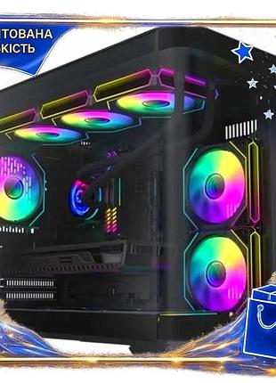 Dm корпус gamemax hype-m специфікація 2.2 black micro tower для пк з argb вентиляторами та загартовани spe|lz