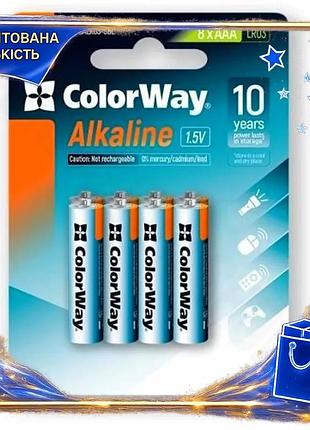 Dm батарейка aaa 8 спецификация 2.2 шт щелочная colorway alkaline power 1.5v для электроники источник spe|lz