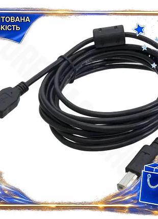 Dm кабель usb 2.0 спецификация 2.2 am - usb bm 3 м черный patron для подключения периферии с ферритовы spe|lz