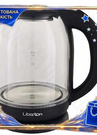 Dm электрочайник liberton 1500w спецификация 2.2 1,8 л черный стеклянный чайник для воды с led-подсвет spe|lz