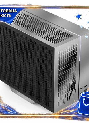 Dm корпус almordor seiya специфікація 2.2 mini tower dark silver для micro atx mini itx компактний ком spe|lz