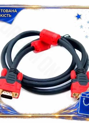 Dm кабель vga чоловічий специфікація 2.2 1.5 м чорний extradigital для підключення монітора та проекто spe|lz