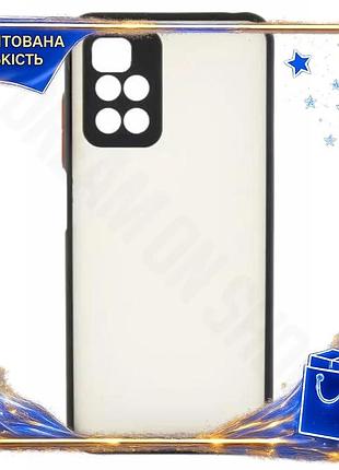 Dm силіконова накладка gingle специфікація 2.2 matte case для смартфона xiaomi redmi 10 чорна захист в spe|lz