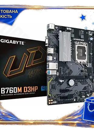 Dm материнська плата lga1700 специфікація 2.2 gigabyte b760m d3hp для пк з підтримкою ddr5 4 слоти mic spe|lz