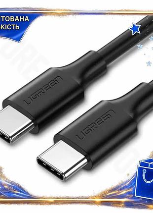Dm кабель type-c 2 специфікація 2.2 м ugreen 60 вт для зарядки смартфонів і ноутбуків usb-c кабель для spe|lz