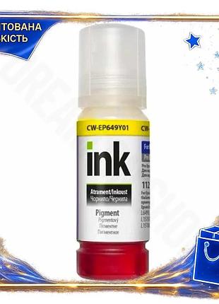 Dm чорнило colorway epson специфікація 2.2 112 пігментне жовте 70 мл для принтерів epson картридж для spe|lz
