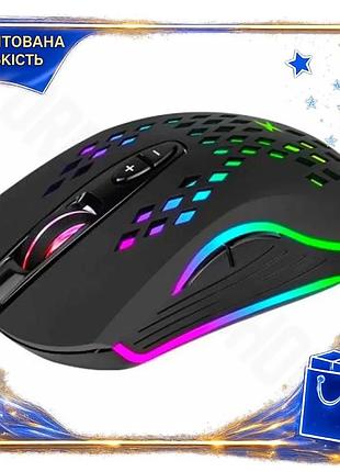 Dm миша xtrike me специфікація 2.2 оптична usb з rgb підсвічуванням для комп'ютера ігрова 6400 dpi 7 к spe|lz