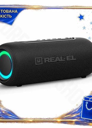 Dm портативная колонка real-el спецификация 2.2 2.0 bluetooth с rgb подсветкой аккумуляторная для музы spe|lz