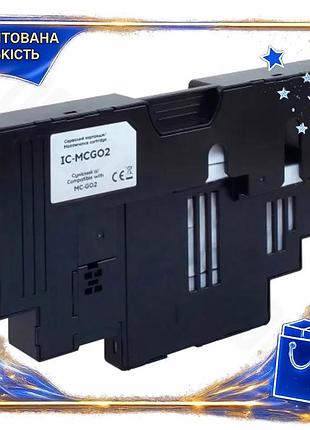 Dm емкость для отработанных спецификация 2.2 чернил canon mc-g02 black с чипом для принтеров чернильна spe|lz