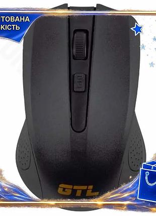 Dm миша бездротова оптична специфікація 2.2 gtl 4d 1600 dpi чорна для комп'ютера та ноутбука ергономіч spe|lz