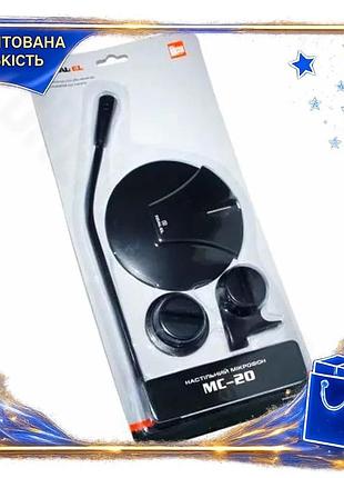 Dm микрофон real-el настольный спецификация 2.2 black для записи звука и общения 3,5 мм проводной 1,8 spe|lz