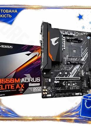 Dm материнська плата gigabyte специфікація 2.2 b550m aorus elite ax am4 micro atx для ігор з wifi 6e т spe|lz