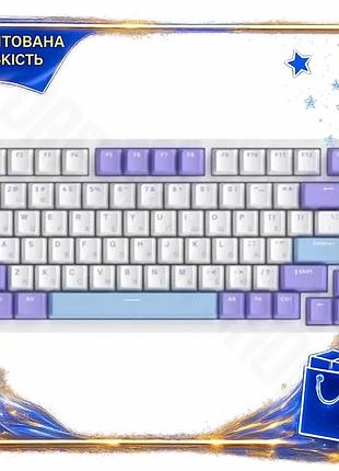 Dm клавіатура бездротова ajazz специфікація 2.2 механічна з rgb підсвічуванням 81 кнопка для комп'ютер spe|lz