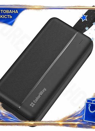 Dm універсальна мобільна батарея специфікація 2.2 colorway 30000 маг чорна power bank для зарядки смар spe|lz