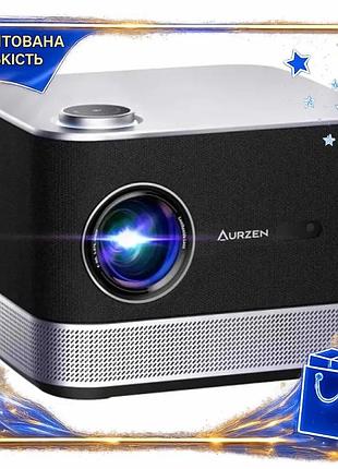 Dm проектор aurzen boom специфікація 2.2 3 led з wifi 6 bluetooth 5.2 для домашнього кінотеатру 1080p spe|lz