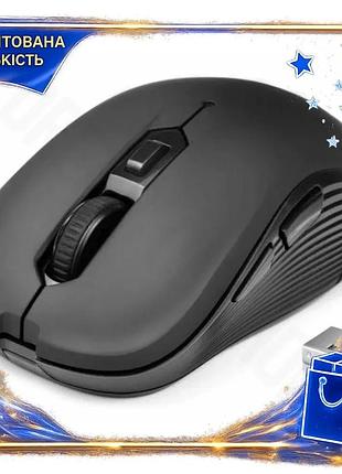 Dm бездротова оптична миша специфікація 2.2 real-el чорна usb 1600 dpi для комп'ютера з 5 кнопками та spe|lz
