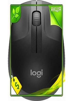 Ve миша logitech бездротова оптична new version 1000 dpi для комп'ютера та ноутбука чорна сірий ергоно n6w_ver