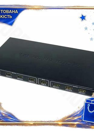 Dm розгалужувач hdmi atcom специфікація 2.2 на 8 портів v1.4 до 25 м для телевізора проекторів сплітте spe|lz