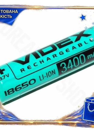 Dm акумулятор 18650 3400 специфікація 2.2 mah videx li-ion для електронних пристроїв батарея без захис spe|lz
