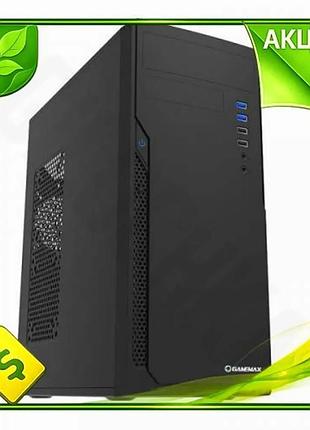 Ve корпус gamemax et-211 450 new version вт чорний midi tower для пк atx micro atx mini itx з usb 2.0 n6w_ver