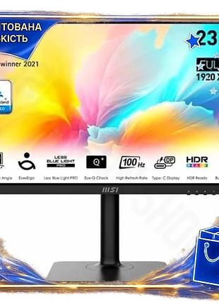 Dm монитор 23.8" msi спецификация 2.2 modern ips 1920x1080 100 гц для работы и развлечений full hd дис spe|lz