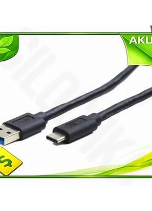 Ve кабель usb am type-c new version 0.5 м cablexpert чорний для синхронізації живлення зарядний кабель n6w_ver