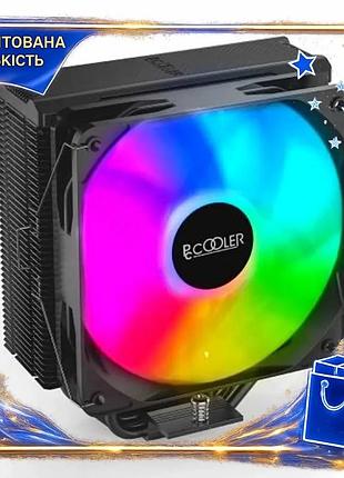 Dm кулер для процесора специфікація 2.2 pccooler argb 120 мм для intel amd активне охолодження до 180 spe|lz