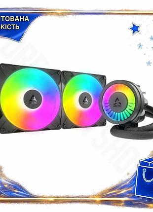 Dm система жидкостного охлаждения спецификация 2.2 arctic liquid freezer 280 a-rgb черная для процессо spe|lz
