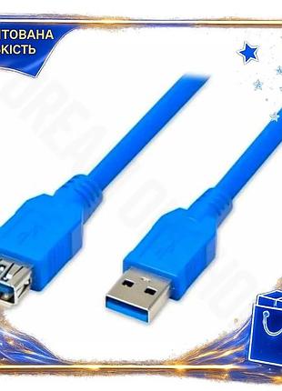 Dm кабель usb 3.0 спецификация 2.2 am - usb af 1.8 м синий atcom для подключения принтера и внешних же spe|lz