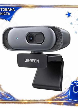 Dm вебкамера ugreen 2k специфікація 2.2 30fps з автофокусом мікрофон для відеодзвінків навчання спілку spe|lz